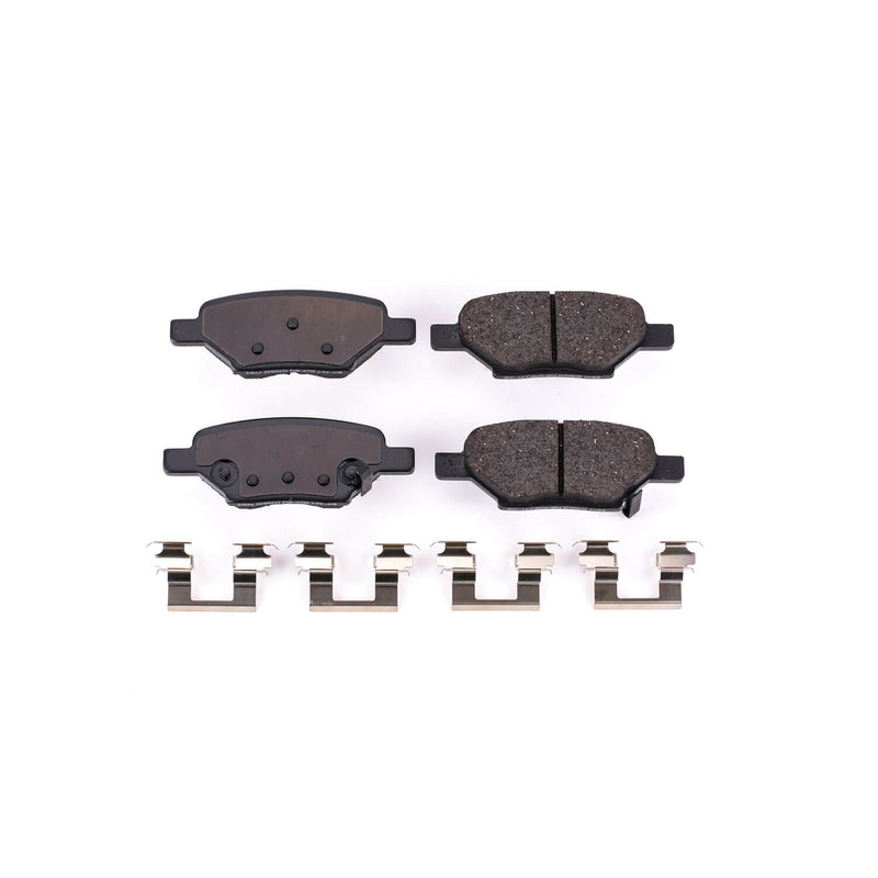 Power Stop 17-1033 - Z17 Evolution Plus Ceramic Rear Brake Pads vehicle fitment brake part
