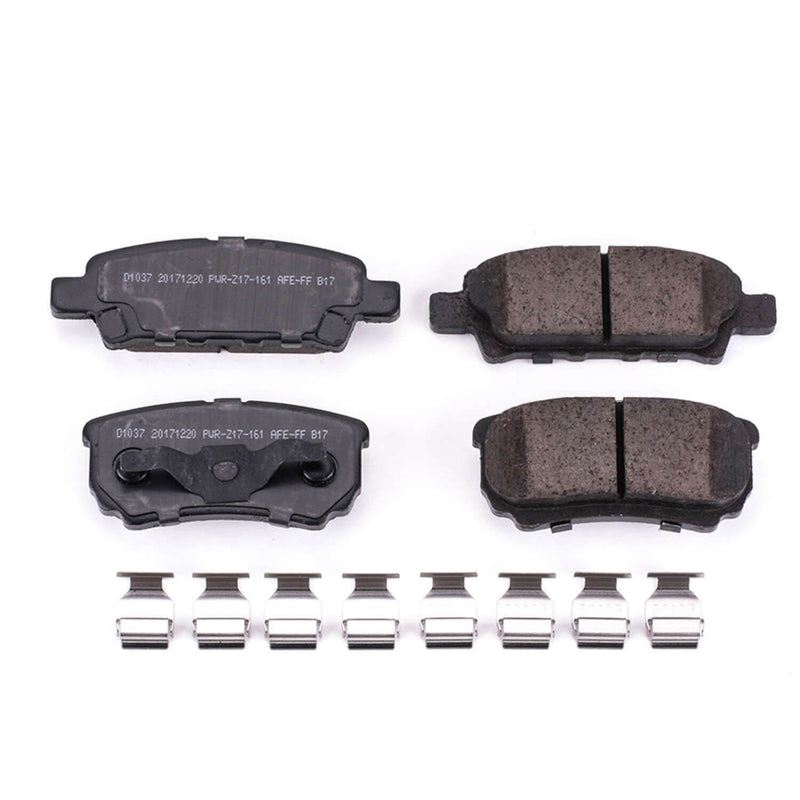 Power Stop 17-1037 - Z17 Evolution Plus Ceramic Rear Brake Pads vehicle fitment brake part
