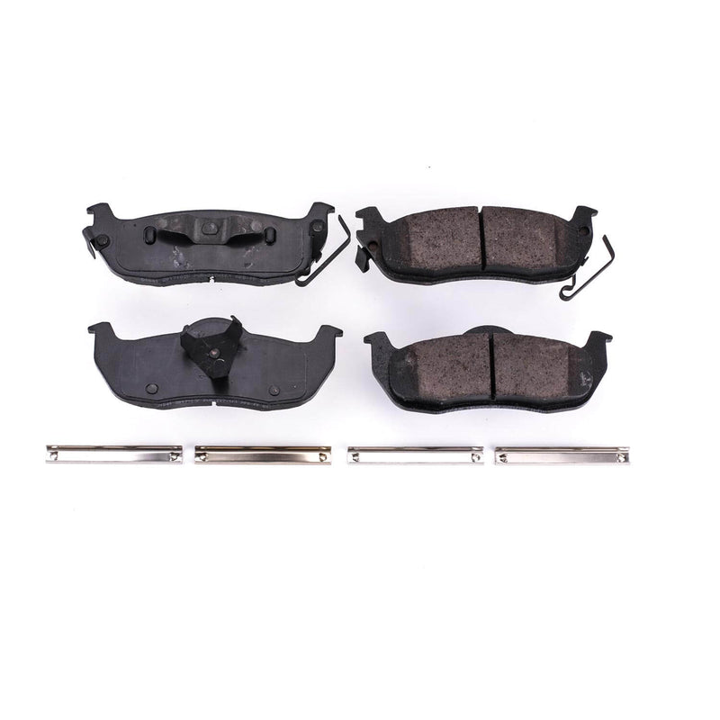 Power Stop 17-1041 - Z17 Evolution Plus Ceramic Rear Brake Pads vehicle fitment brake part