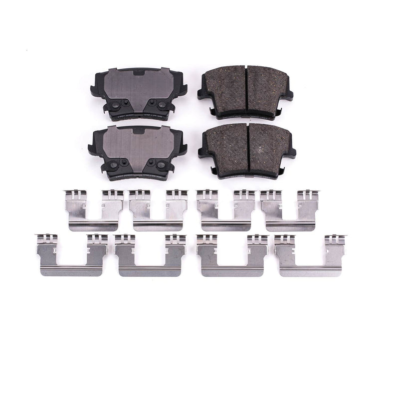 Power Stop 17-1057 - Z17 Evolution Plus Ceramic Rear Brake Pads vehicle fitment brake part