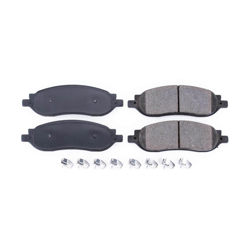 Power Stop 17-1068 - Z17 Evolution Plus Ceramic Rear Brake Pads vehicle fitment brake part