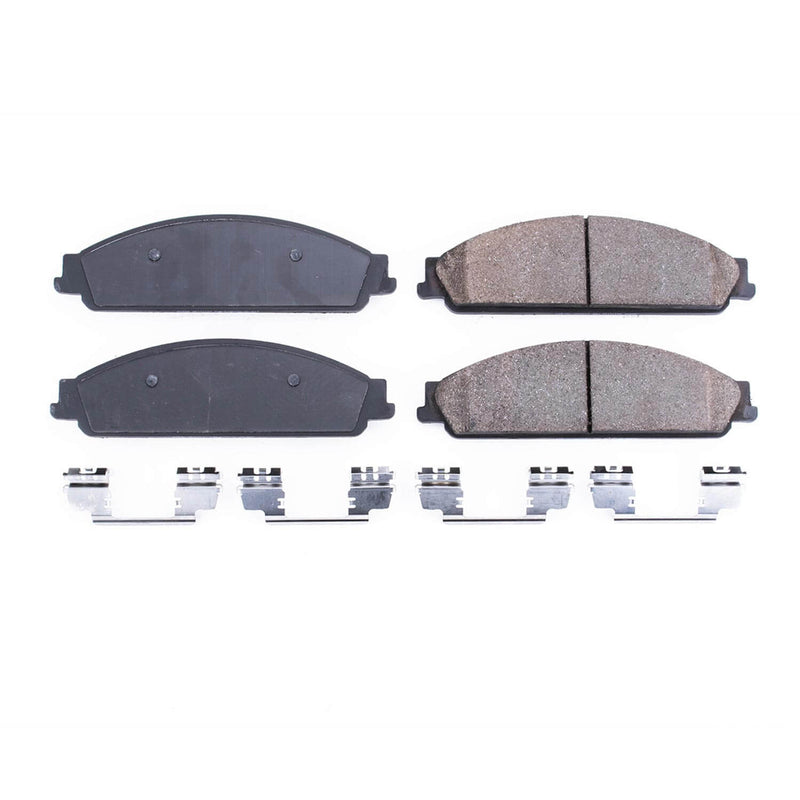 Power Stop 17-1070 - Z17 Evolution Plus Ceramic Front Brake Pads vehicle fitment brake part