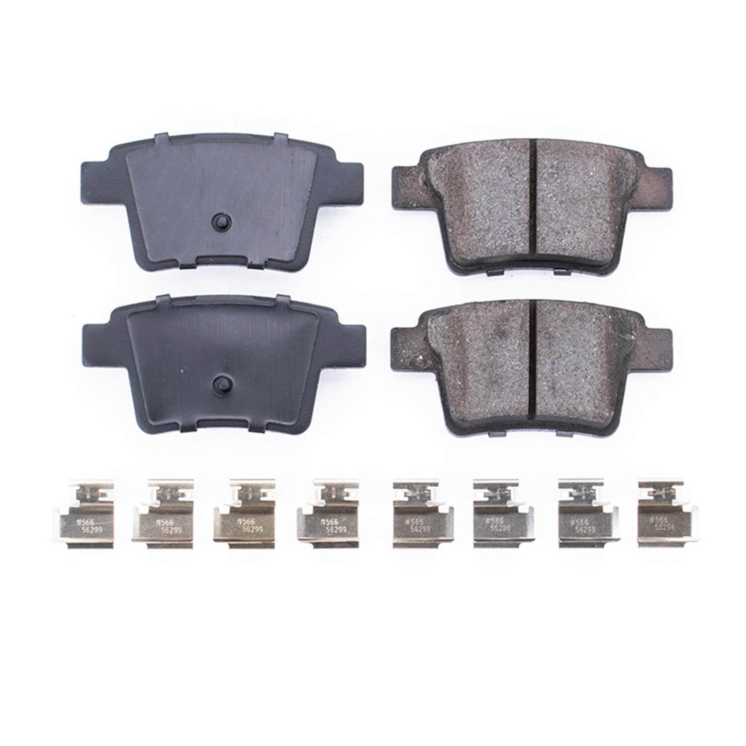 Power Stop 17-1071 - Z17 Evolution Plus Ceramic Rear Brake Pads vehicle fitment brake part