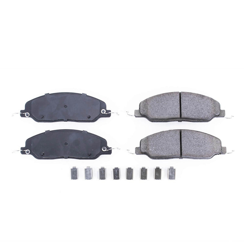 Power Stop 17-1081 - Z17 Evolution Plus Ceramic Front Brake Pads vehicle fitment brake part