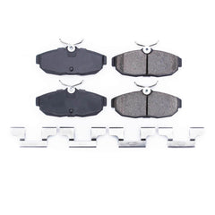 Power Stop 17-1082 - Z17 Evolution Plus Ceramic Rear Brake Pads vehicle fitment brake part