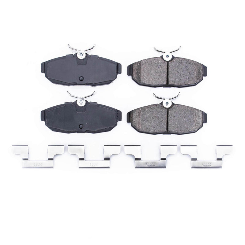 Power Stop 17-1082 - Z17 Evolution Plus Ceramic Rear Brake Pads vehicle fitment brake part
