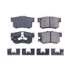 Power Stop 17-1086 - Z17 Evolution Plus Ceramic Rear Brake Pads vehicle fitment brake part