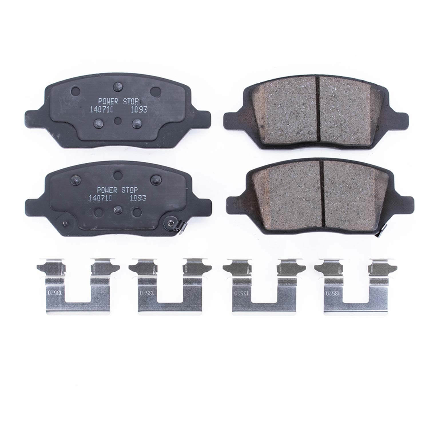 Power Stop 17-1093 - Z17 Evolution Plus Ceramic Rear Brake Pads vehicle fitment brake part