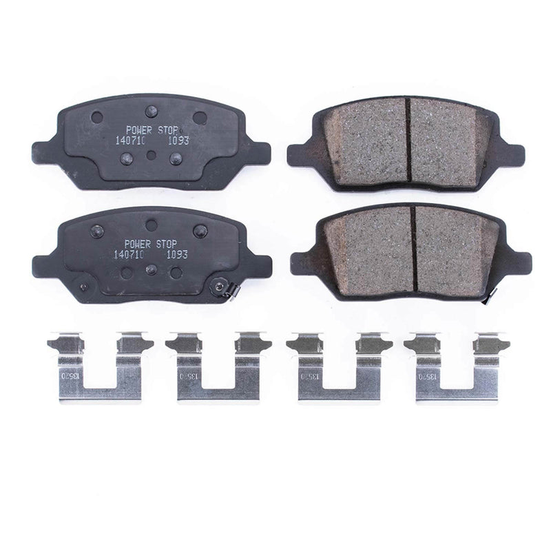 Power Stop 17-1093 - Z17 Evolution Plus Ceramic Rear Brake Pads vehicle fitment brake part
