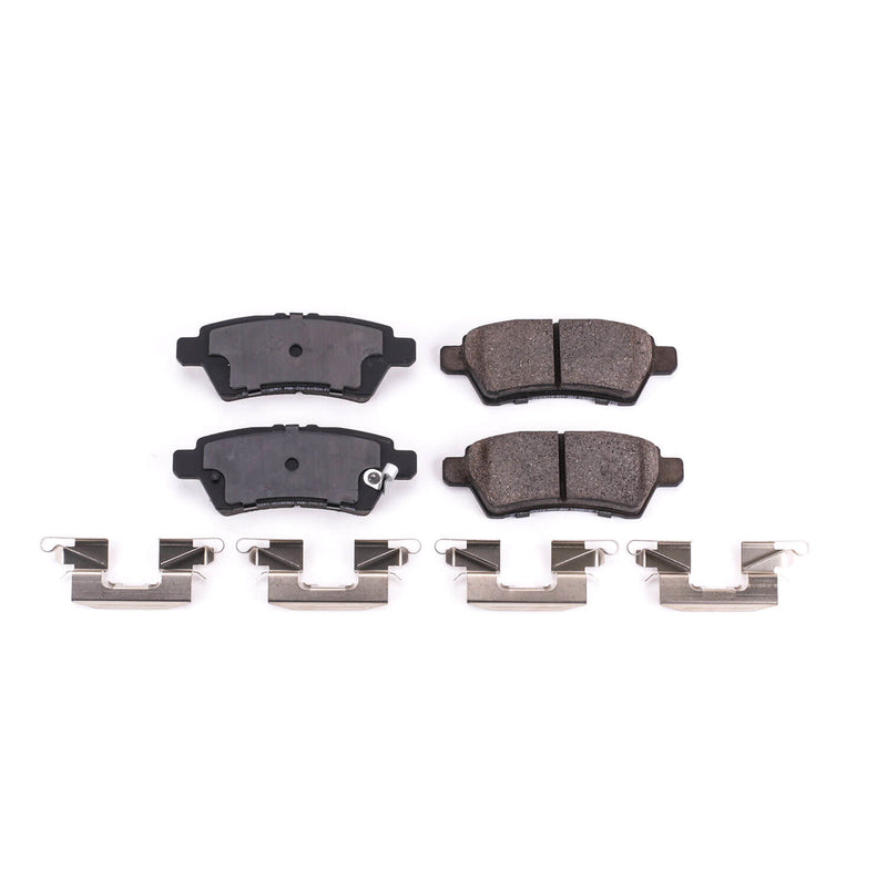 Power Stop 17-1101 - Z17 Evolution Plus Ceramic Rear Brake Pads vehicle fitment brake part