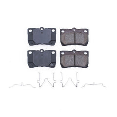 Power Stop 17-1113 - Z17 Evolution Plus Ceramic Rear Brake Pads vehicle fitment brake part