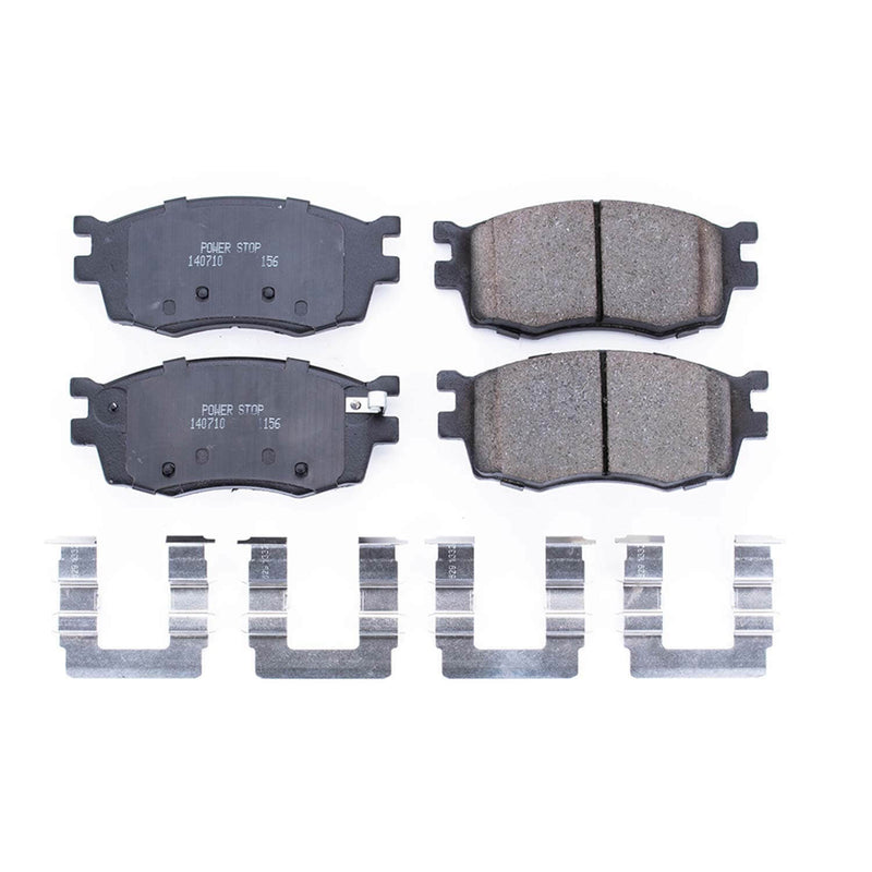 Power Stop 17-1156 - Z17 Evolution Plus Ceramic Front Brake Pads vehicle fitment brake part
