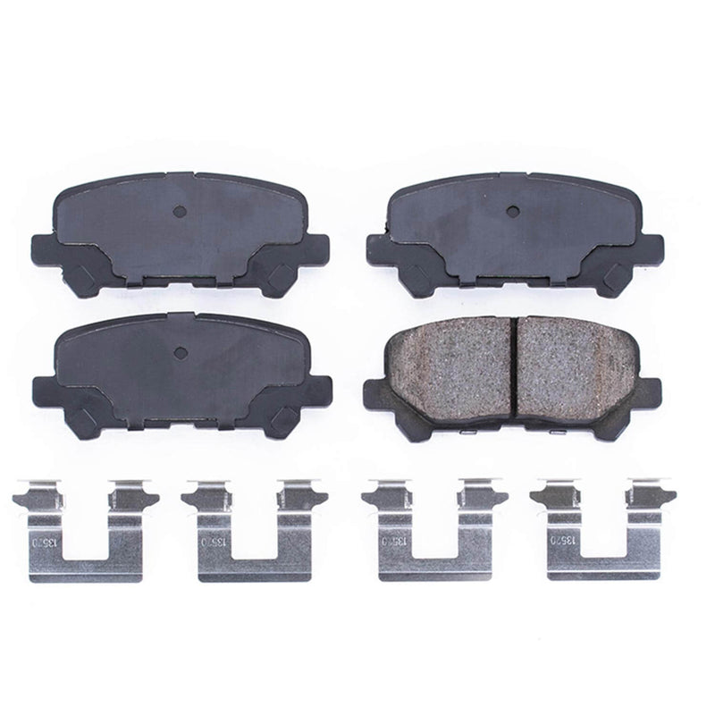 Power Stop 17-1281 - Z17 Evolution Plus Ceramic Rear Brake Pads vehicle fitment brake part