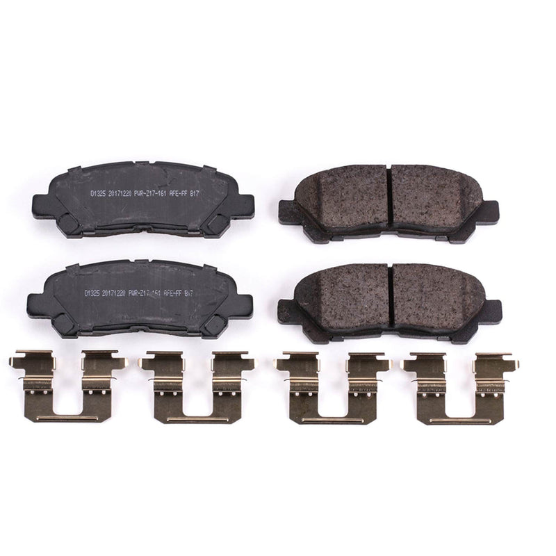 Power Stop 17-1325 - Z17 Evolution Plus Ceramic Rear Brake Pads vehicle fitment brake part