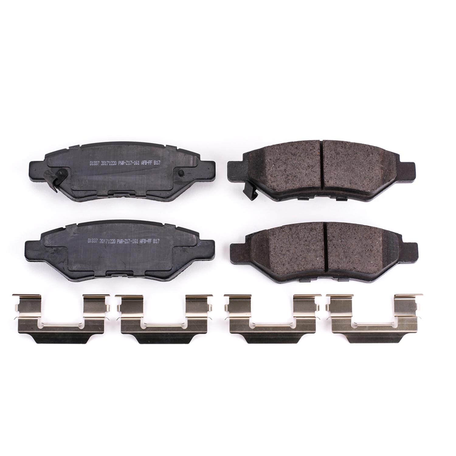 Power Stop 17-1337 - Z17 Evolution Plus Ceramic Rear Brake Pads vehicle fitment brake part