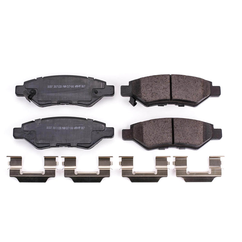 Power Stop 17-1337 - Z17 Evolution Plus Ceramic Rear Brake Pads vehicle fitment brake part