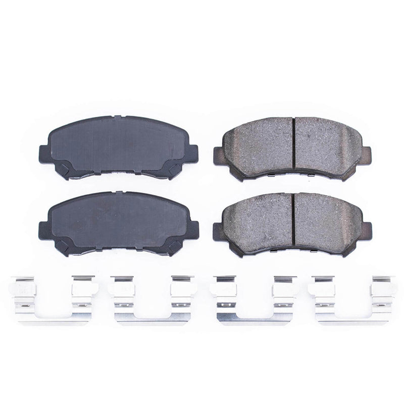 Power Stop 17-1338 - Z17 Evolution Plus Ceramic Front Brake Pads vehicle fitment brake part