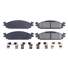 Power Stop 17-1376 - Z17 Evolution Plus Ceramic Front Brake Pads vehicle fitment brake part