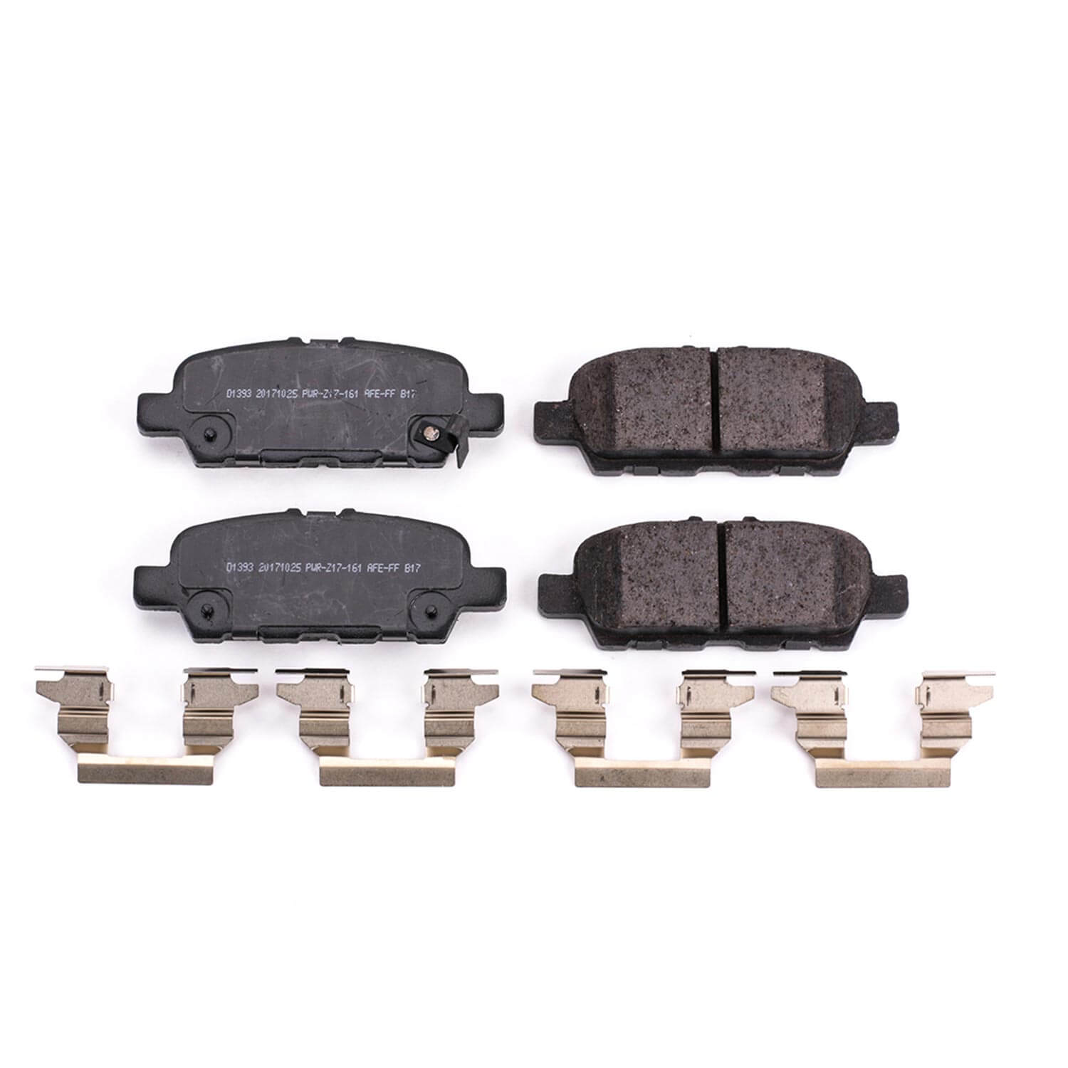 Power Stop 17-1393 - Z17 Evolution Plus Ceramic Rear Brake Pads vehicle fitment brake part