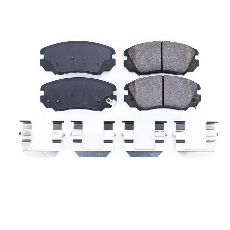 Power Stop 17-1421 - Z17 Evolution Plus Ceramic Front Brake Pads vehicle fitment brake part
