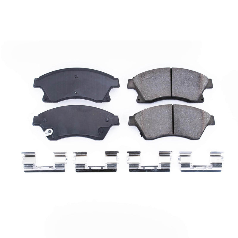Power Stop 17-1522 - Z17 Evolution Plus Ceramic Front Brake Pads vehicle fitment brake part