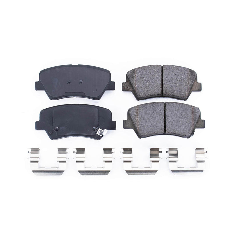Power Stop 17-1543 - Z17 Evolution Plus Ceramic Front Brake Pads vehicle fitment brake part