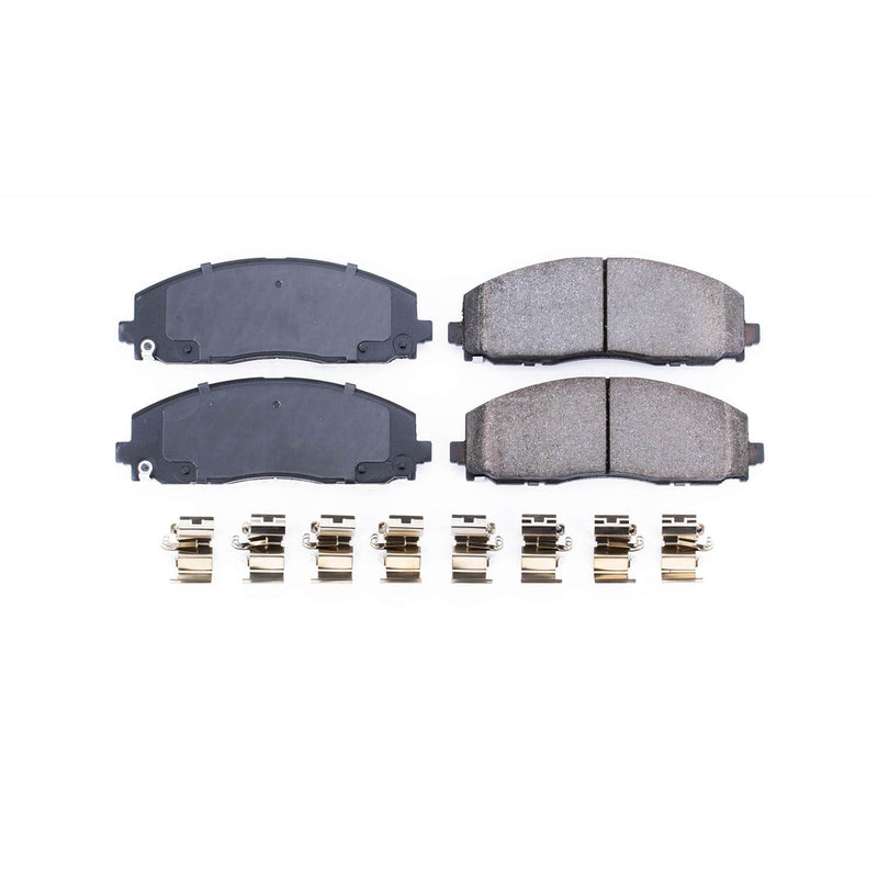 Power Stop 17-1589 - Z17 Evolution Plus Ceramic Front Brake Pads vehicle fitment brake part