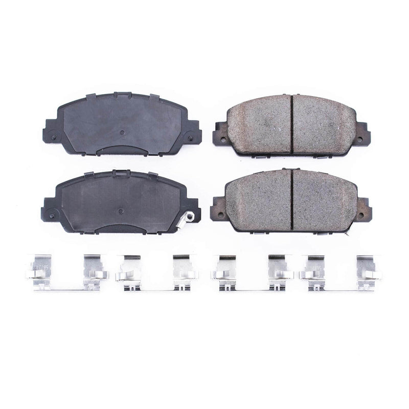 Power Stop 17-1654 - Z17 Evolution Plus Ceramic Front Brake Pads vehicle fitment brake part