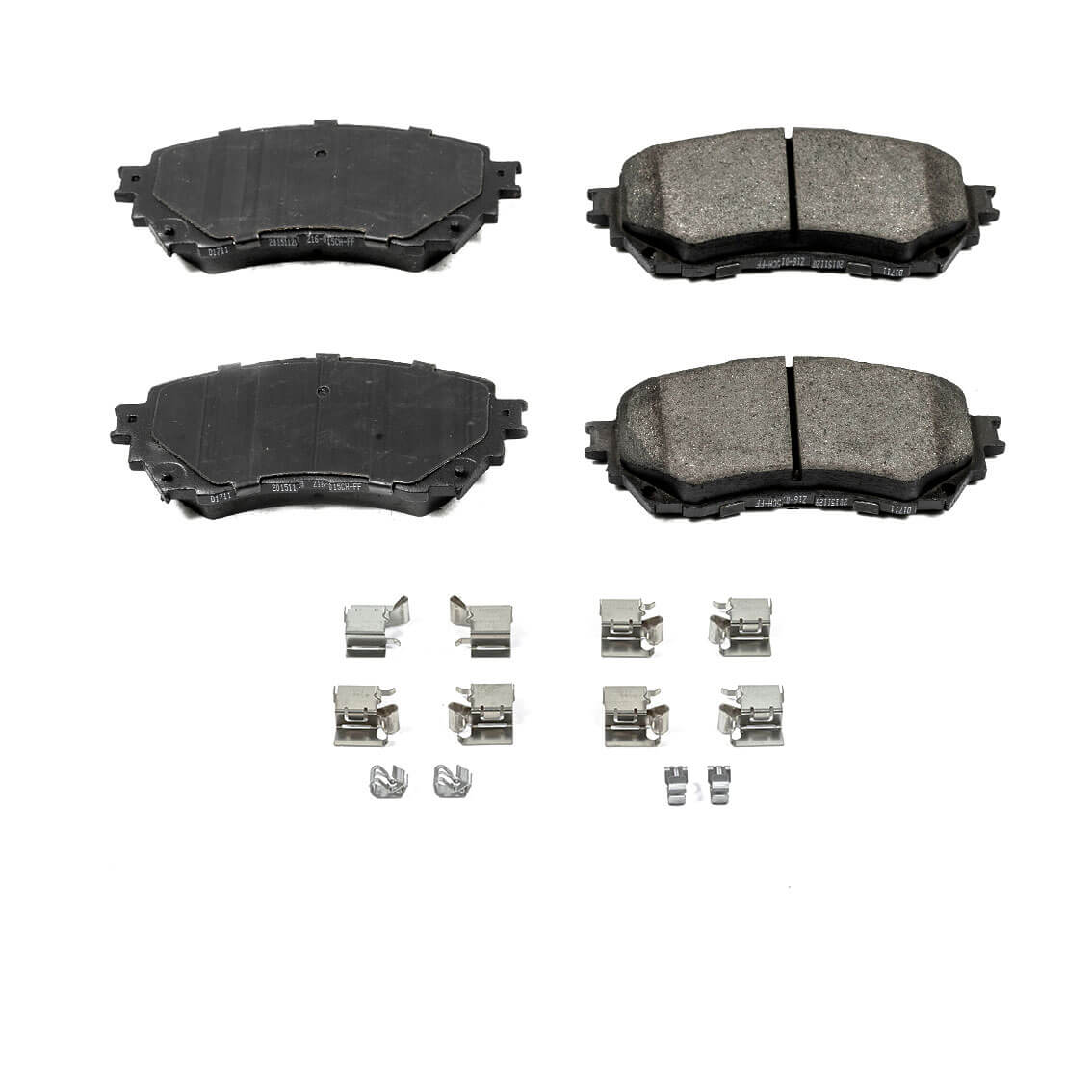 Power Stop 17-1711 - Z17 Evolution Plus Ceramic Front Brake Pads vehicle fitment brake part