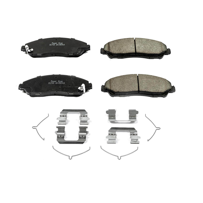 Power Stop 17-1723 - Z17 Evolution Plus Ceramic Front Brake Pads vehicle fitment brake part