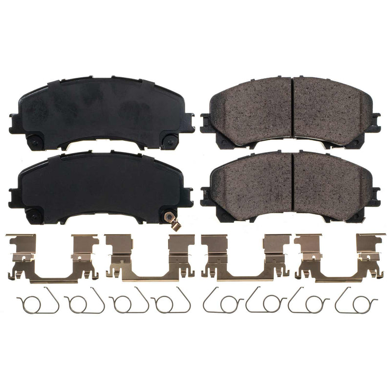 Power Stop 17-1736 - Z17 Evolution Plus Ceramic Front Brake Pads vehicle fitment brake part