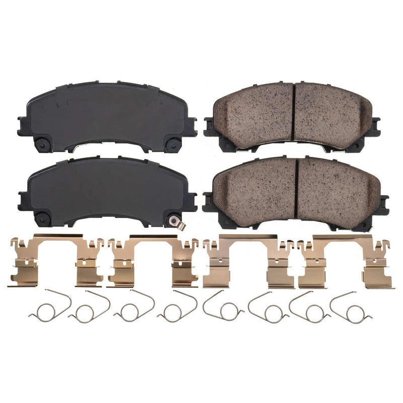 Power Stop 17-1736N - Z17 Evolution Plus Ceramic Front Brake Pads vehicle fitment brake part