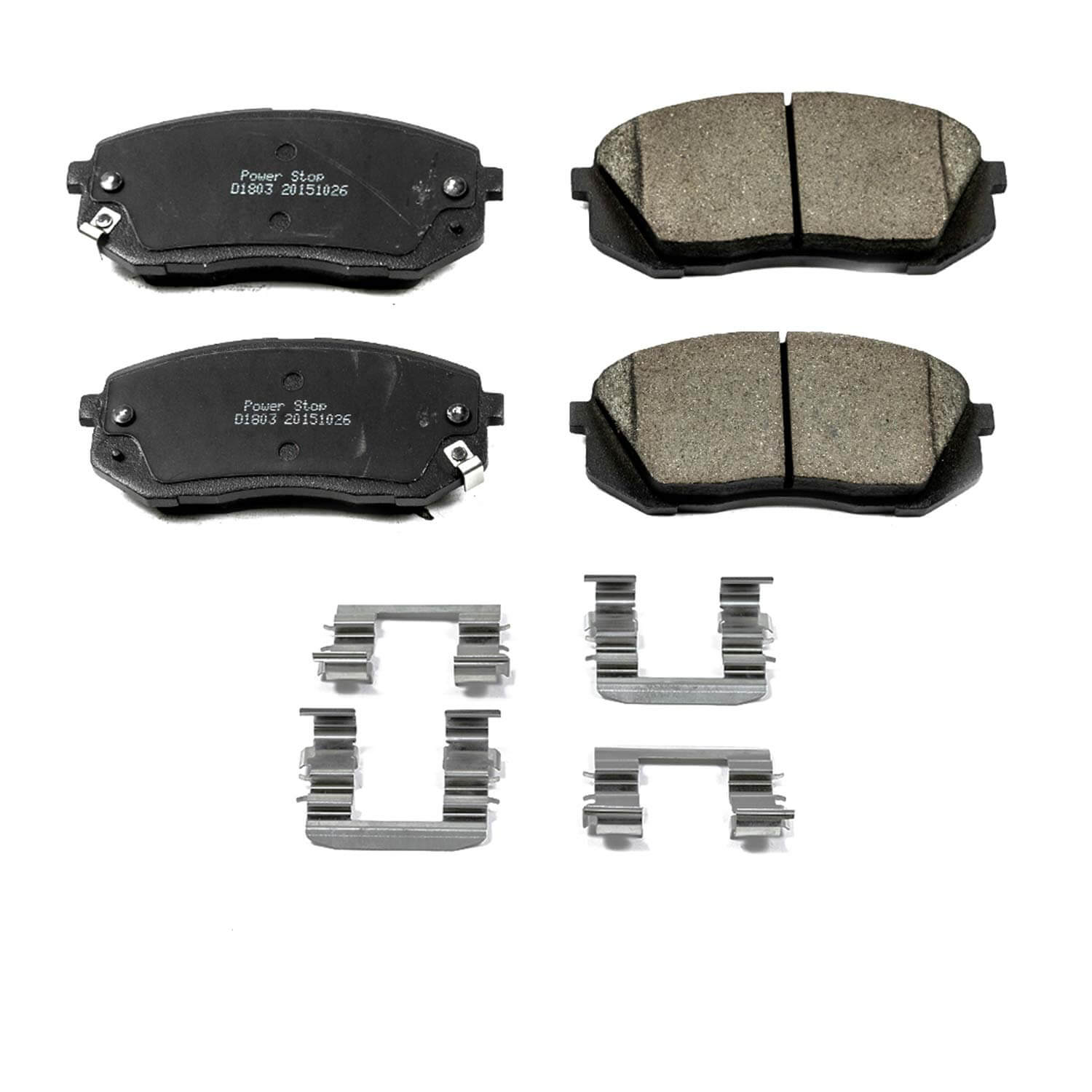 Power Stop 17-1803 - Z17 Evolution Plus Ceramic Front Brake Pads vehicle fitment brake part