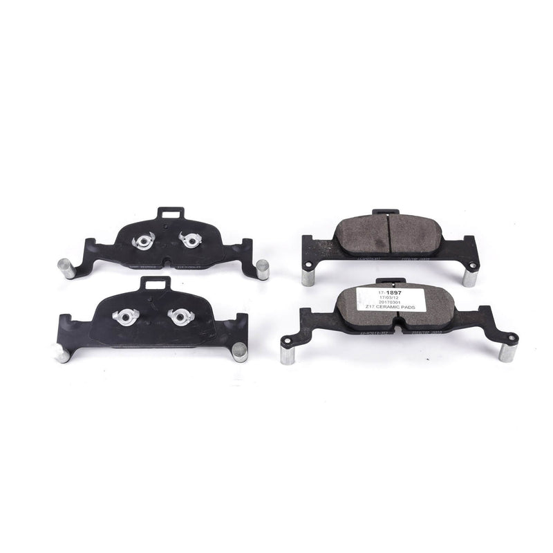 Power Stop 17-1897 - Z17 Evolution Plus Premium Ceramic Front Brake Pads vehicle fitment brake part