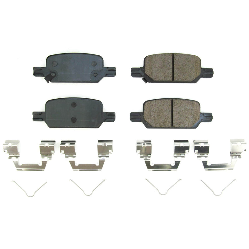 Power Stop 17-2370 - Z17 Evolution Plus Premium Ceramic Rear Brake Pads vehicle fitment brake part