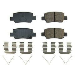 Power Stop 17-2373 - Z17 Evolution Plus Premium Ceramic Rear Brake Pads vehicle fitment brake part