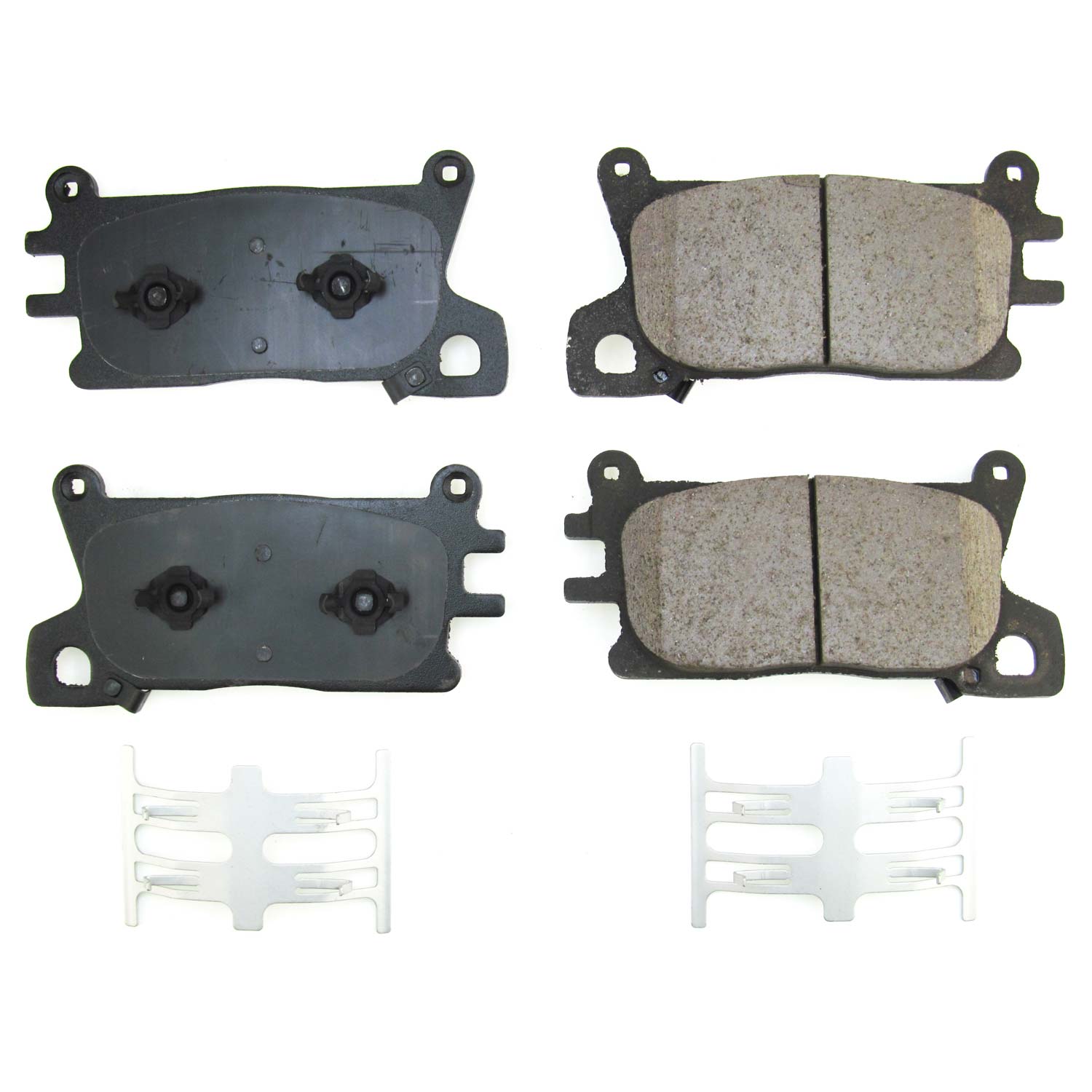 Power Stop 17-2376 - Z17 Evolution Plus Premium Ceramic Front Brake Pads vehicle fitment brake part