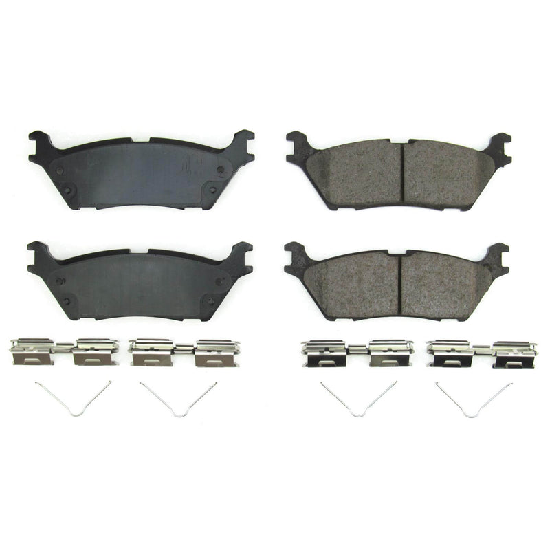 Power Stop 17-2383 - Z17 Evolution Plus Premium Ceramic Rear Brake Pads vehicle fitment brake part