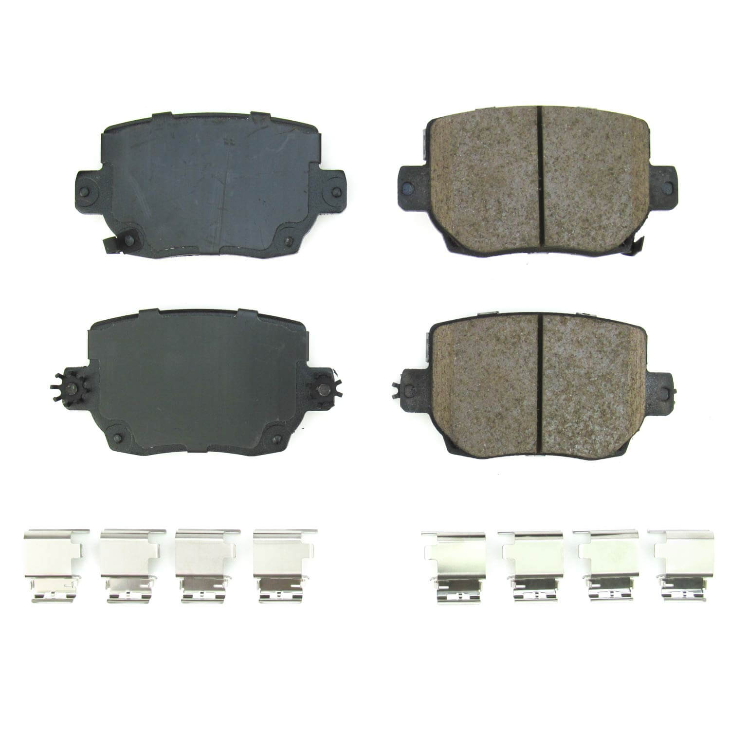 Power Stop 17-2387 - Z17 Evolution Plus Premium Ceramic Rear Brake Pads vehicle fitment brake part