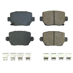 Power Stop 17-2387 - Z17 Evolution Plus Premium Ceramic Rear Brake Pads vehicle fitment brake part
