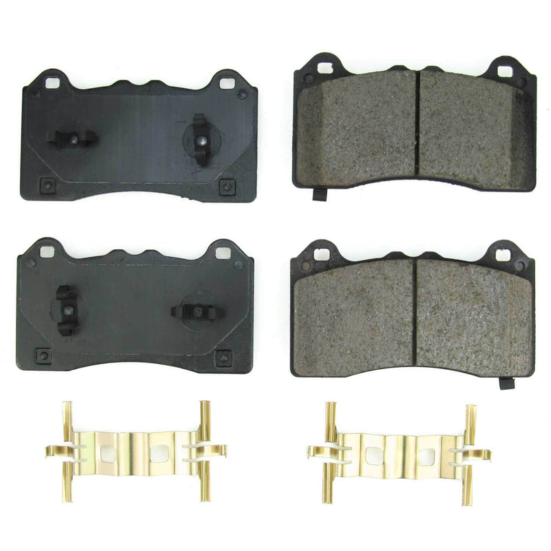 Power Stop 17-2390 - Z17 Evolution Plus Premium Ceramic Front Brake Pads vehicle fitment brake part