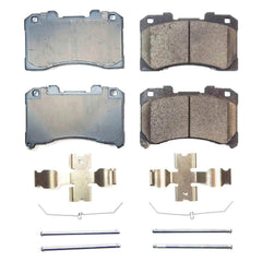 Power Stop 17-2450 Z17 Evolution Plus Ceramic Front Brake Pads for 2023 Toyota Gr Corolla Circuit Edition, Core, Morizo Edition product image