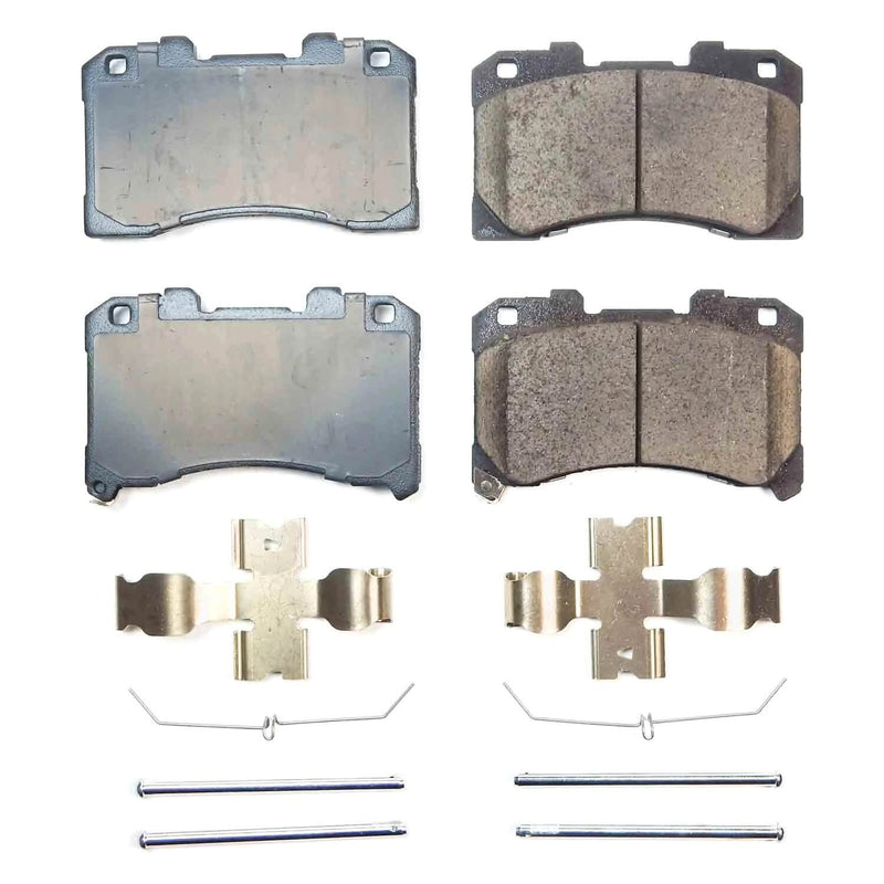 Power Stop 17-2450 Z17 Evolution Plus Ceramic Front Brake Pads for 2023 Toyota Gr Corolla Circuit Edition, Core, Morizo Edition product image