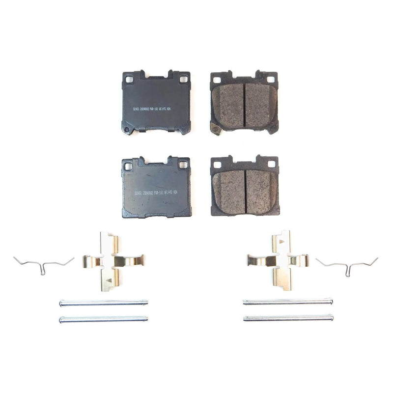 Power Stop 17-2451 Z17 Evolution Plus Ceramic Rear Brake Pads for 2023 Toyota Gr Corolla Circuit Edition, Core, Morizo Edition product image