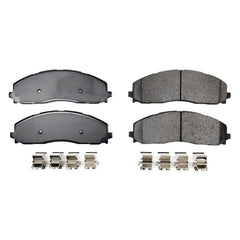 Power Stop 17-2490 Z17 Evolution Plus Ceramic Front Brake Pads for 2023-2024 Ford F-250 Super Duty King Ranch, Lariat, Limited, Platinum, XL, XLT product image