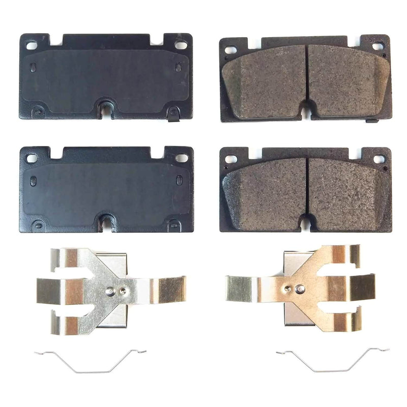 Power Stop 17-2498 Z17 Evolution Plus Ceramic Front Brake Pads for 2023-2024 Chevrolet Colorado LT, Trail Boss, Wt, Z71, ZR2 product image