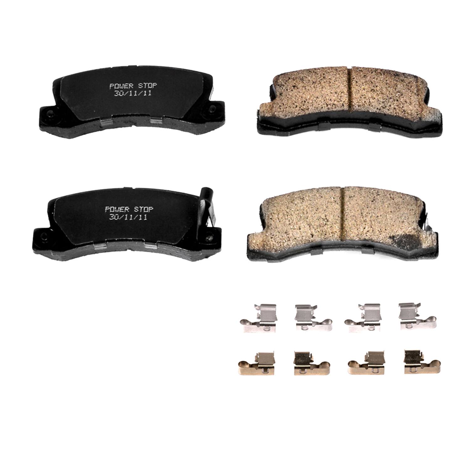 Power Stop 17-325 - Z17 Evolution Plus Ceramic Rear Brake Pads vehicle fitment brake part