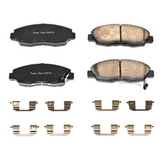 Power Stop 17-465 - Z17 Evolution Plus Ceramic Front Brake Pads vehicle fitment brake part