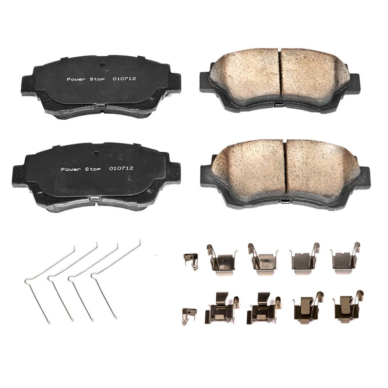 Power Stop 17-476 - Z17 Evolution Plus Ceramic Front Brake Pads vehicle fitment brake part