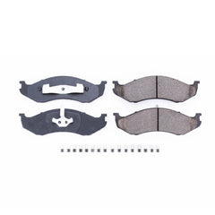 Power Stop 17-477 - Z17 Evolution Plus Ceramic Front Brake Pads vehicle fitment brake part